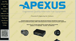 Desktop Screenshot of apexus.com.au